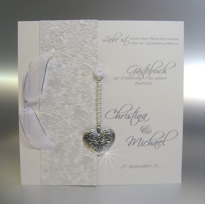 Gästebuch zur Hochzeit 11006 sehr edel