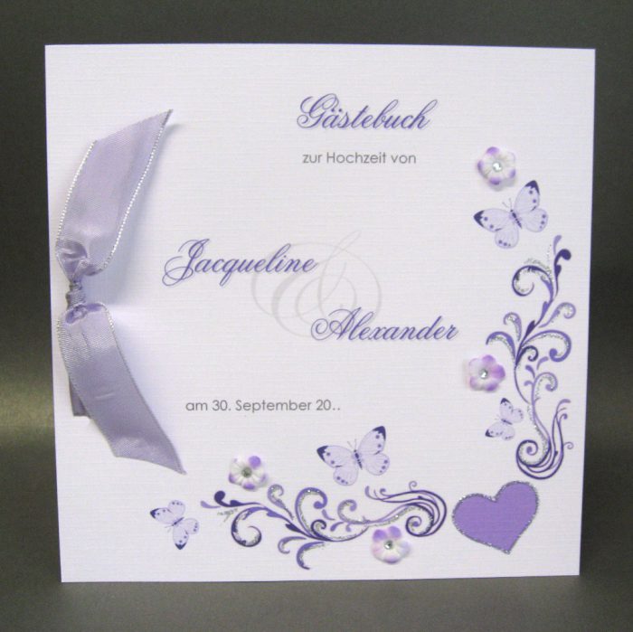 Gästebuch 11009 mit Ornamenten in 6 Farben