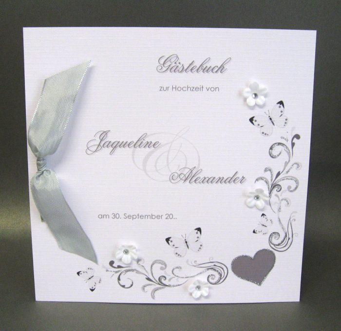 Gästebuch 11009 mit Ornamenten in 6 Farben – Bild 6