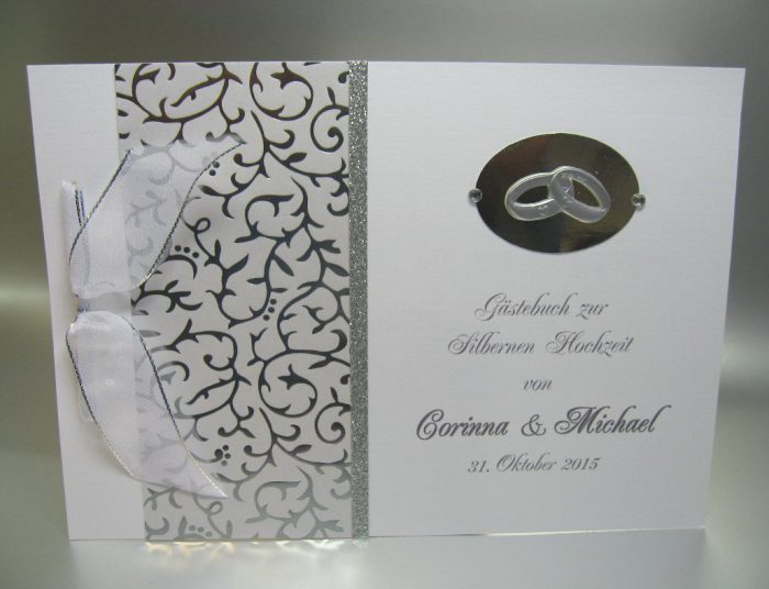 Gästebuch zur silbernen Hochzeit 12501