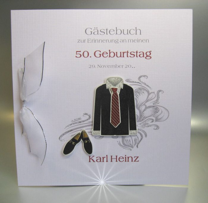 Gästebuch zum Geburtstag 13002 für den Herrn