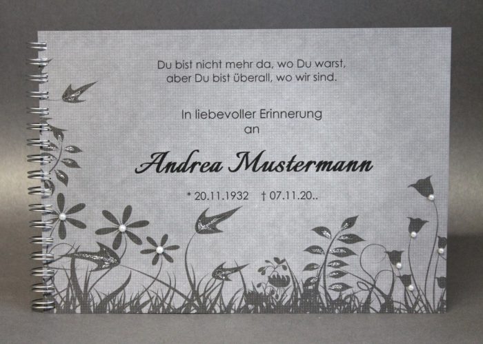 Kondolenzbuch für einen besonderen Menschen 15062, A5
