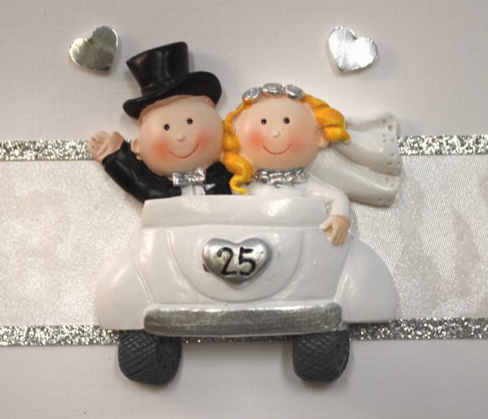 Gästebuch zur silbernen Hochzeit 12505 mit Brautpaar – Bild 2