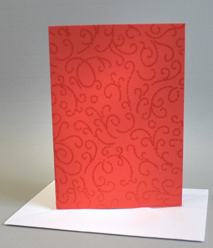 10 Klappkarten "Lackornamente" hochformat incl. Umschlag in 8 Farben, 30003 – Bild 7