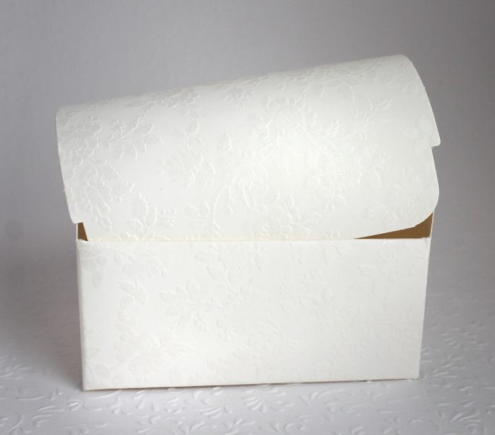 Glückwunschtruhe "Mini" ideal für Geldgeschenke "altrosa" zur Hochzeit oder Geburtstag – Bild 2