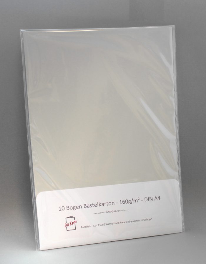 Bastelkarton 10 Bogen - A4 - 160g/qm in 7 Farben – Bild 8