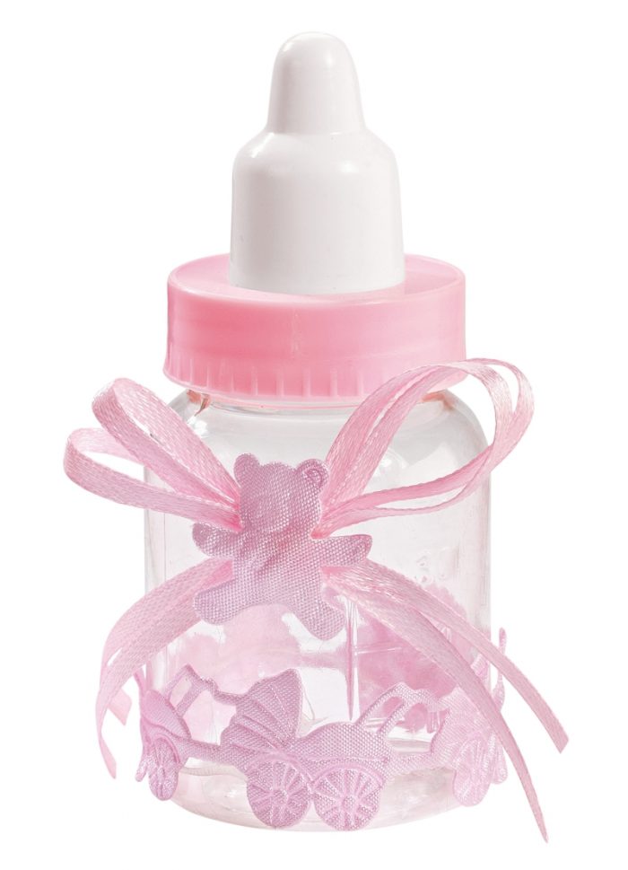 Babyfläschchen Mädchen, ideal als Deko 3840002