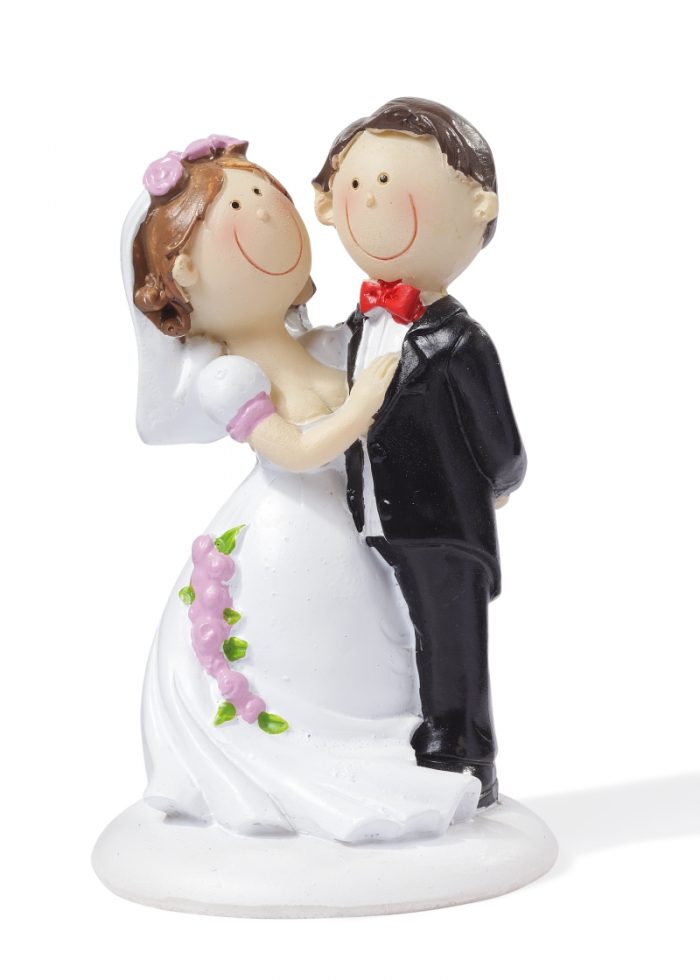Brautpaar Hochzeit als Tortenfigur oder zur Deko 3870002