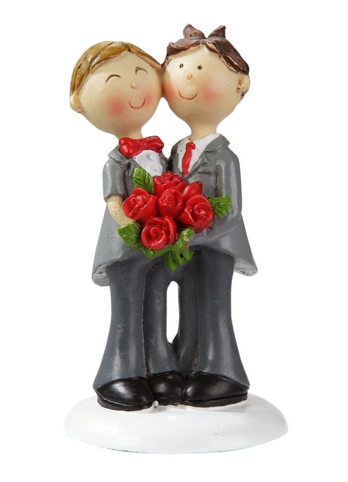 Hochzeitspaar Männer als Tortenfigur oder zur Deko 3870061
