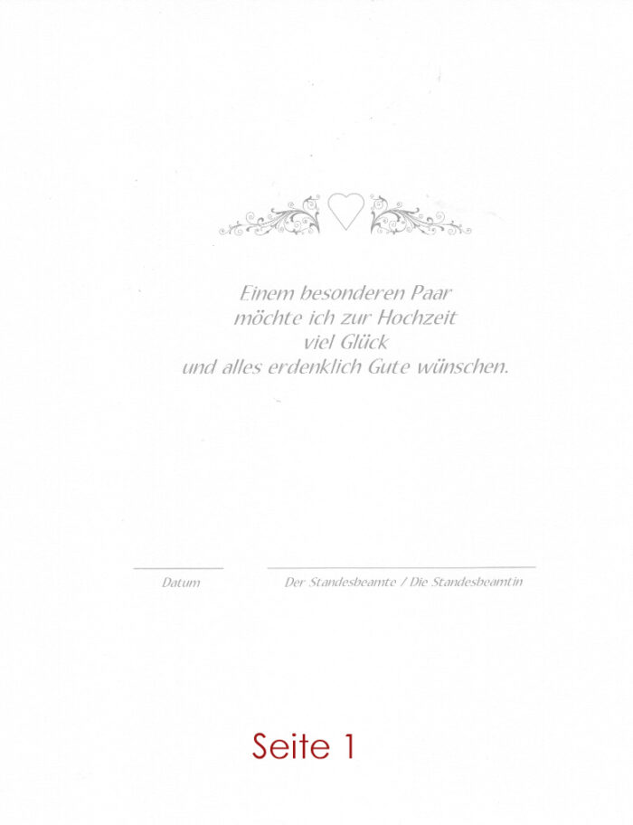Stammbuch mit Namen Holzoptik "Ja" mit Holzherz natur 12036, A5, zum kleinen Preis! – Bild 2