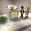 Geldgeschenk zur "Goldenen Hochzeit" mit edler Schachtel Design 70052 – Bild 2