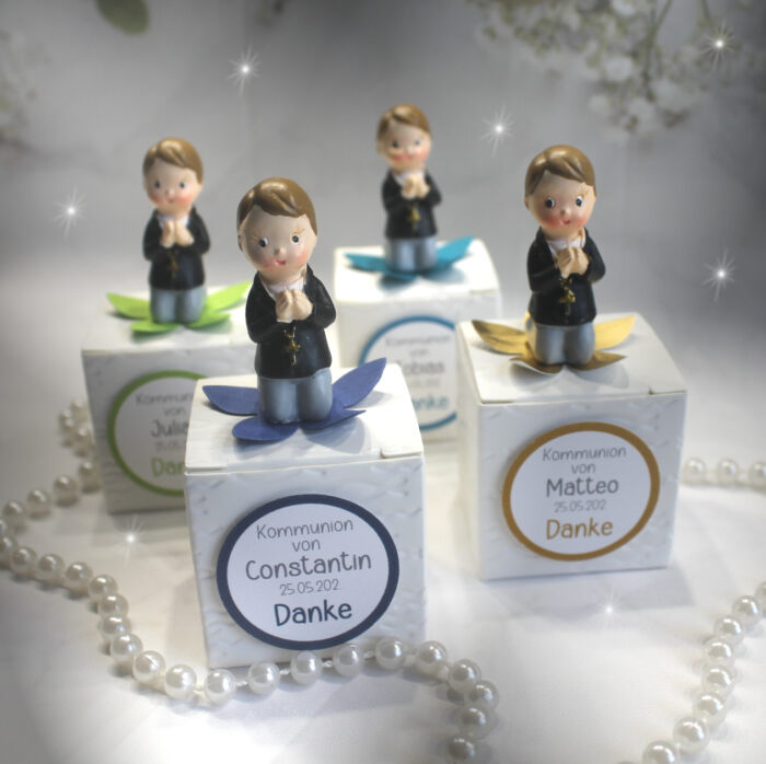 Gastgeschenk "Kleines GOODIE" zur Kommunion "Junge" zum kleinen Preis! Design 921