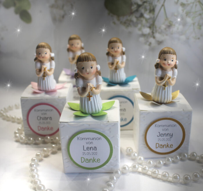 Gastgeschenk "Kleines GOODIE" zur Kommunion "Mädchen" zum kleinen Preis! Design 921