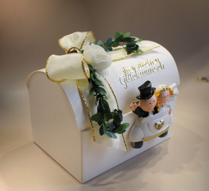 Geldgeschenk "Goldene Hochzeit " Paar im Auto zum kleinen Preis!! Design 518 – Bild 2