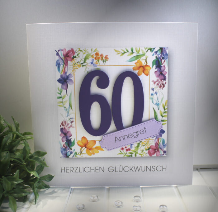Glückwunschkarte zum Geburtstag, mit Personalisierung und auf Wunsch als Geldgeschenk Design 127