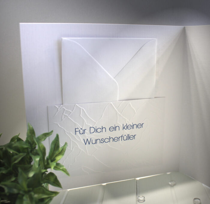 Glückwunschkarte zum Geburtstag, mit Personalisierung und auf Wunsch als Geldgeschenk Design 129 – Bild 2
