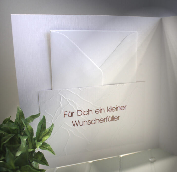 Glückwunschkarte zum Geburtstag, mit Personalisierung und auf Wunsch als Geldgeschenk Design 130 – Bild 2