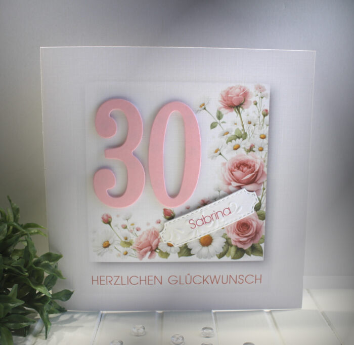 Glückwunschkarte zum Geburtstag, mit Personalisierung und auf Wunsch als Geldgeschenk Design 131
