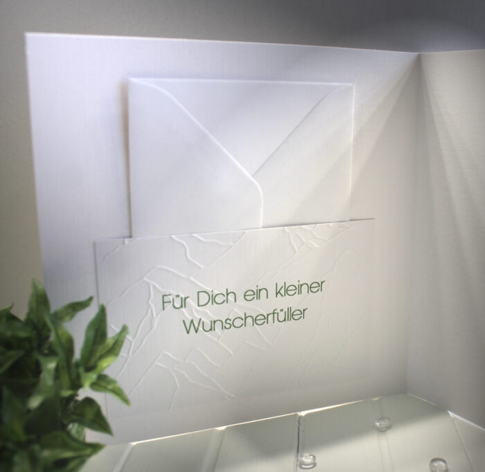 Glückwunschkarte zum Geburtstag, mit Personalisierung und auf Wunsch als Geldgeschenk Design 132 – Bild 2