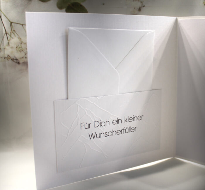 Glückwunschkarte zum Geburtstag "Jahreszahl" mit Personalisierung und auf Wunsch als Geldgeschenk Design 118 – Bild 2